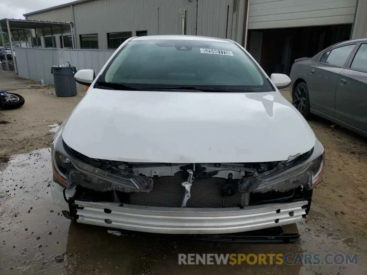 5 fotografías del automóvil dañado 5YFDPRAEXLP067632 TOYOTA COROLLA 2020