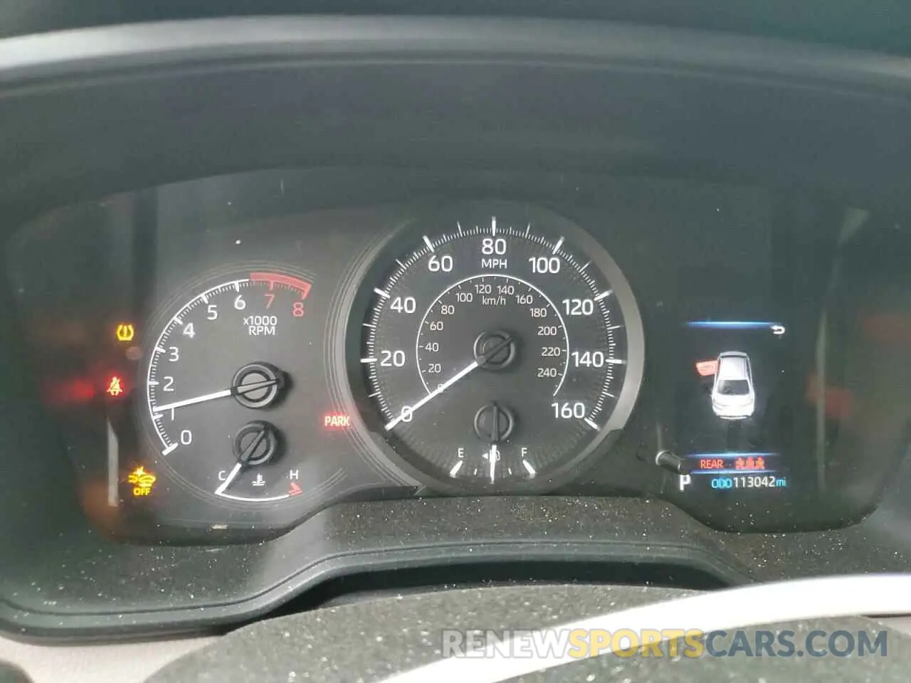 9 fotografías del automóvil dañado 5YFDPRAEXLP067632 TOYOTA COROLLA 2020