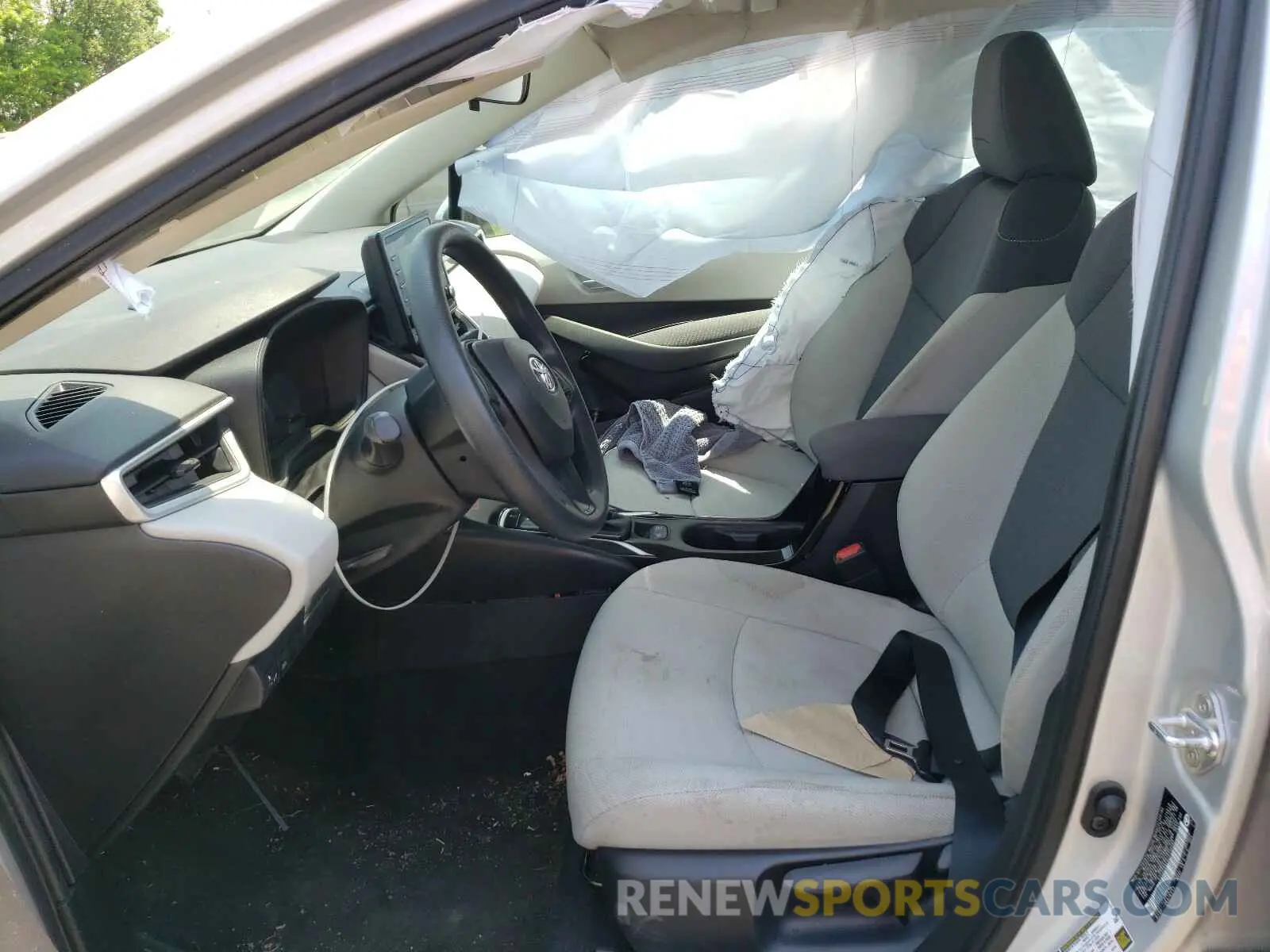 5 fotografías del automóvil dañado 5YFDPRAEXLP119583 TOYOTA COROLLA 2020