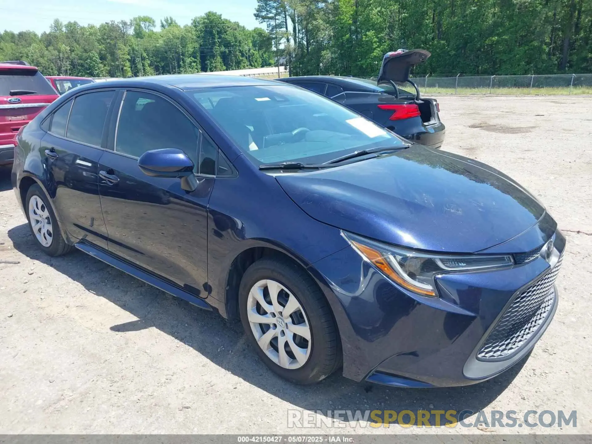 1 fotografías del automóvil dañado 5YFEPRAE0LP004074 TOYOTA COROLLA 2020