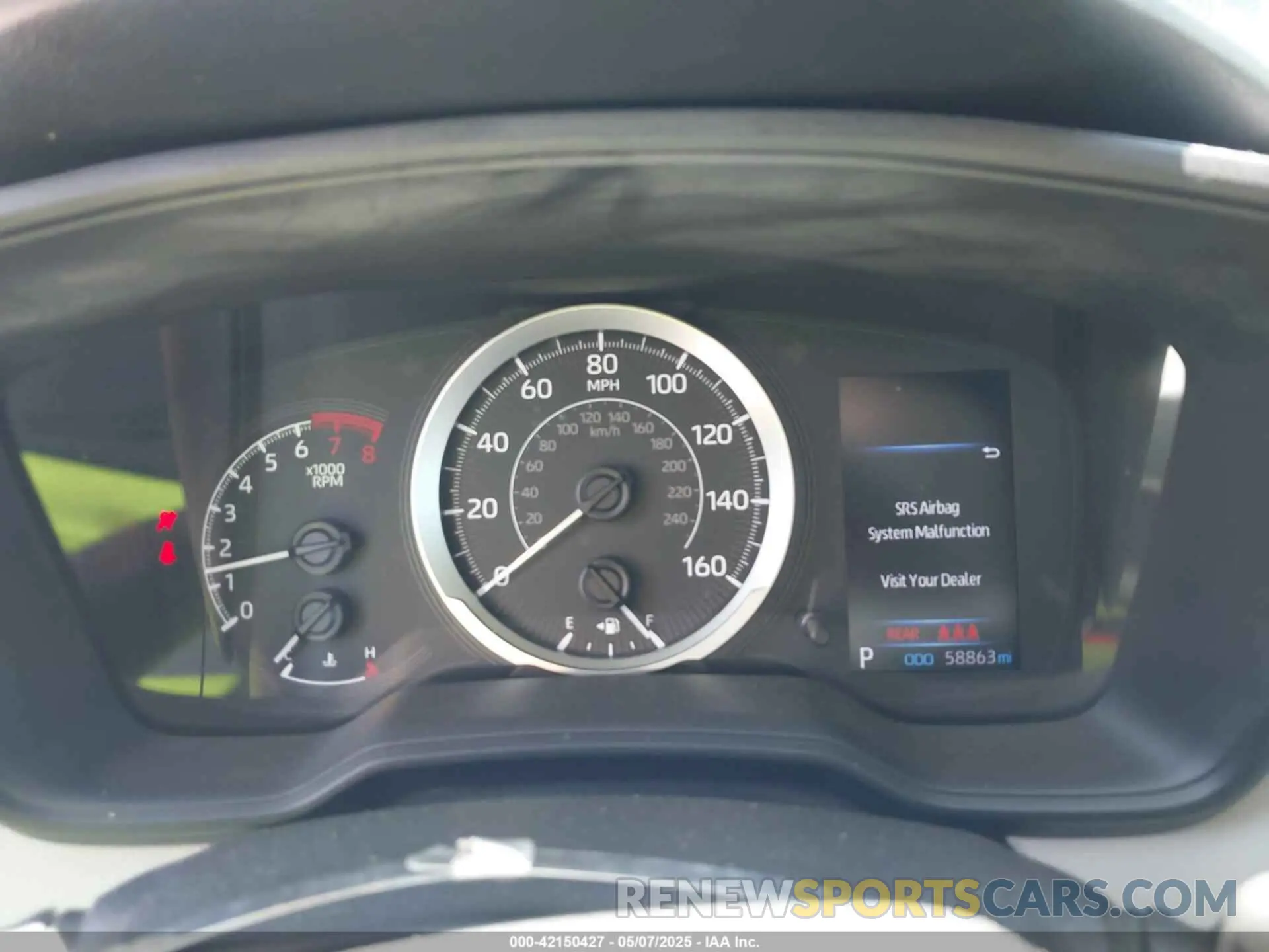 7 fotografías del automóvil dañado 5YFEPRAE0LP004074 TOYOTA COROLLA 2020