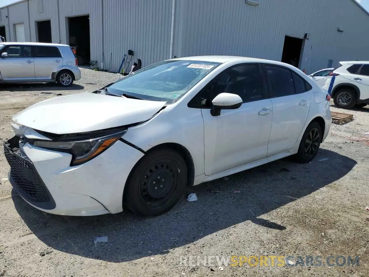 1 fotografías del automóvil dañado 5YFEPRAE0LP024227 TOYOTA COROLLA 2020
