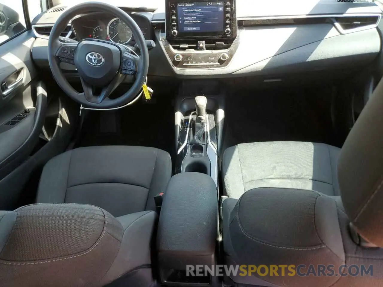 8 fotografías del automóvil dañado 5YFEPRAE0LP024227 TOYOTA COROLLA 2020