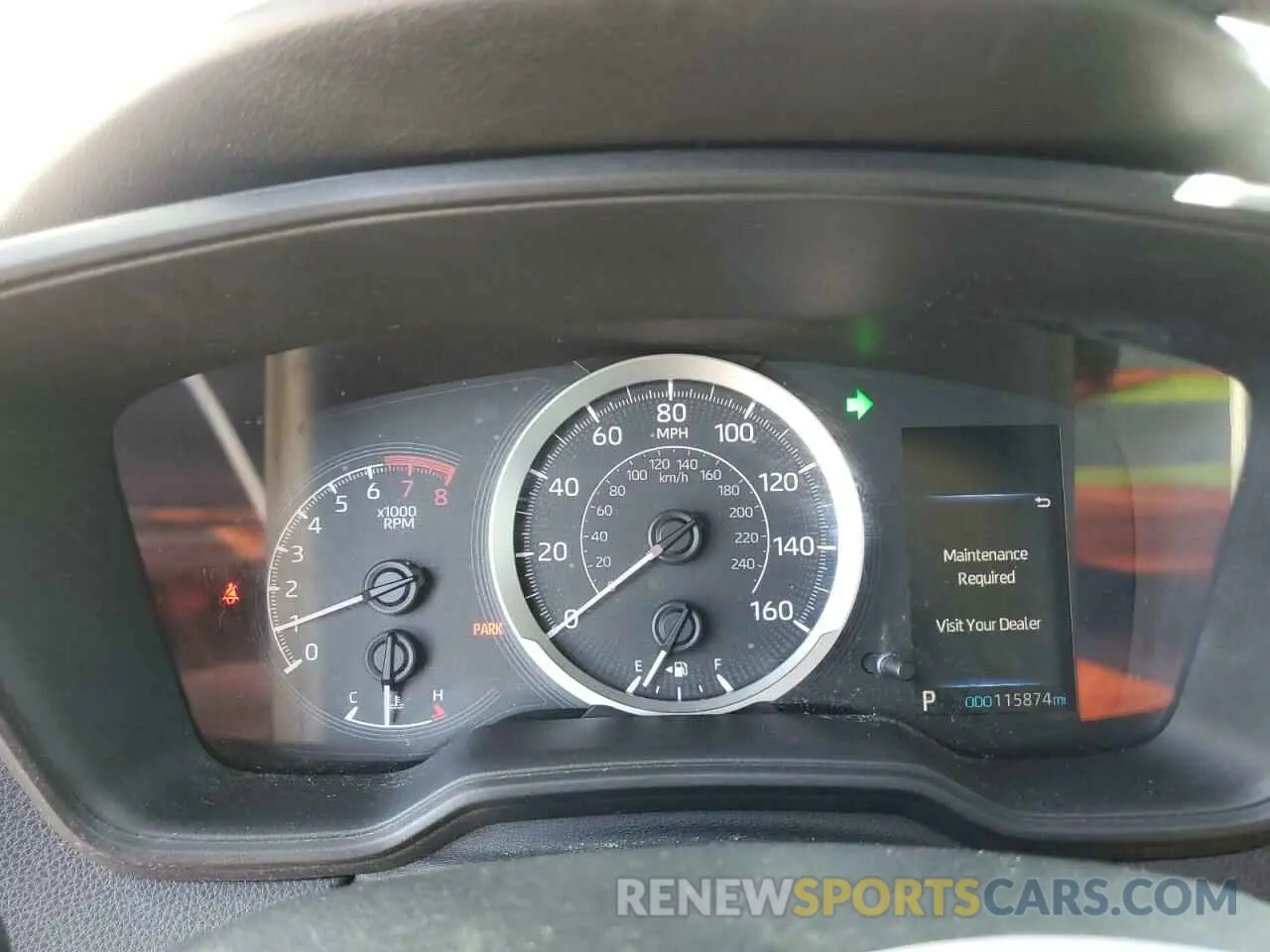 9 fotografías del automóvil dañado 5YFEPRAE0LP024227 TOYOTA COROLLA 2020