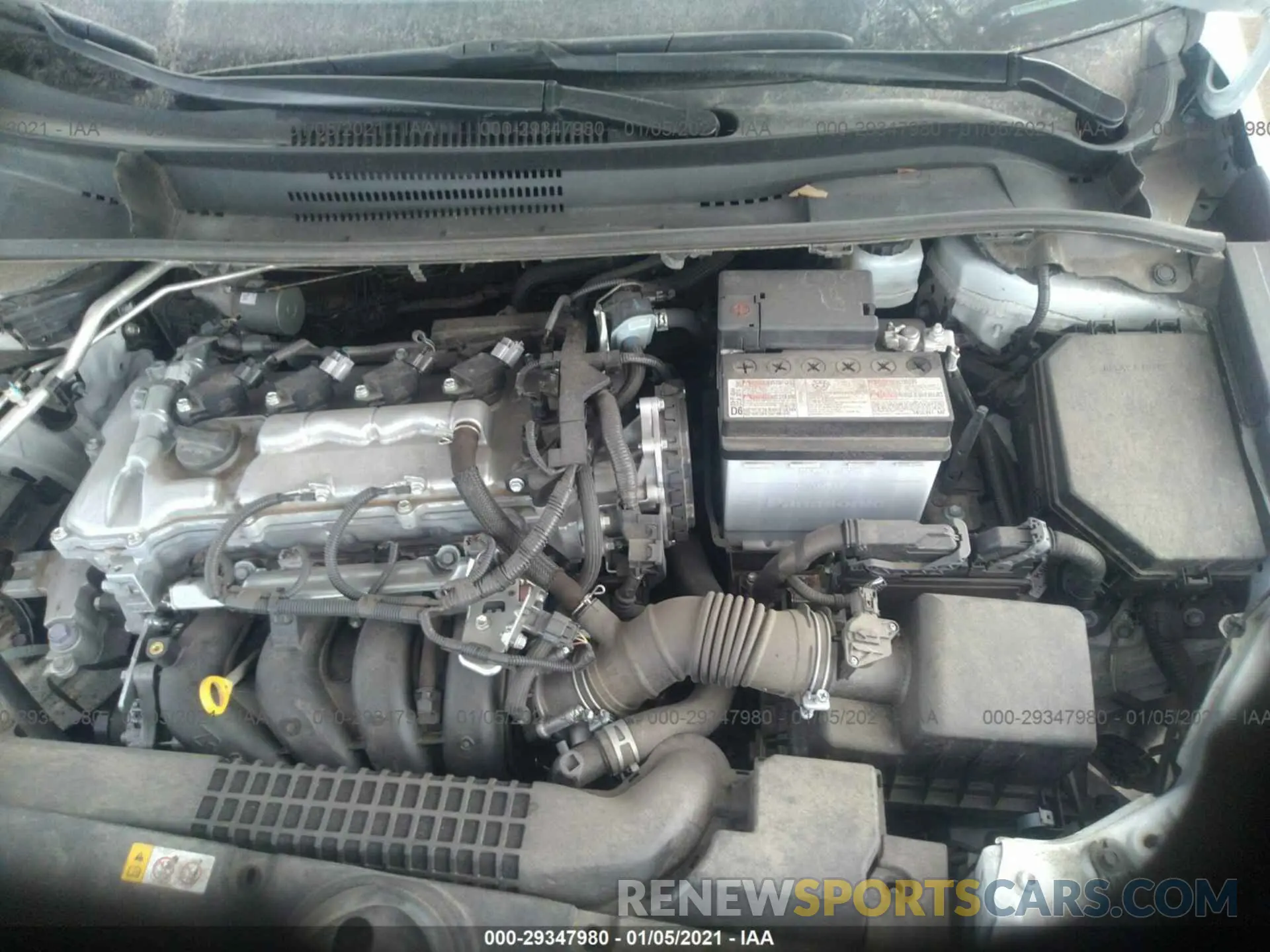 10 fotografías del automóvil dañado 5YFEPRAE0LP028276 TOYOTA COROLLA 2020