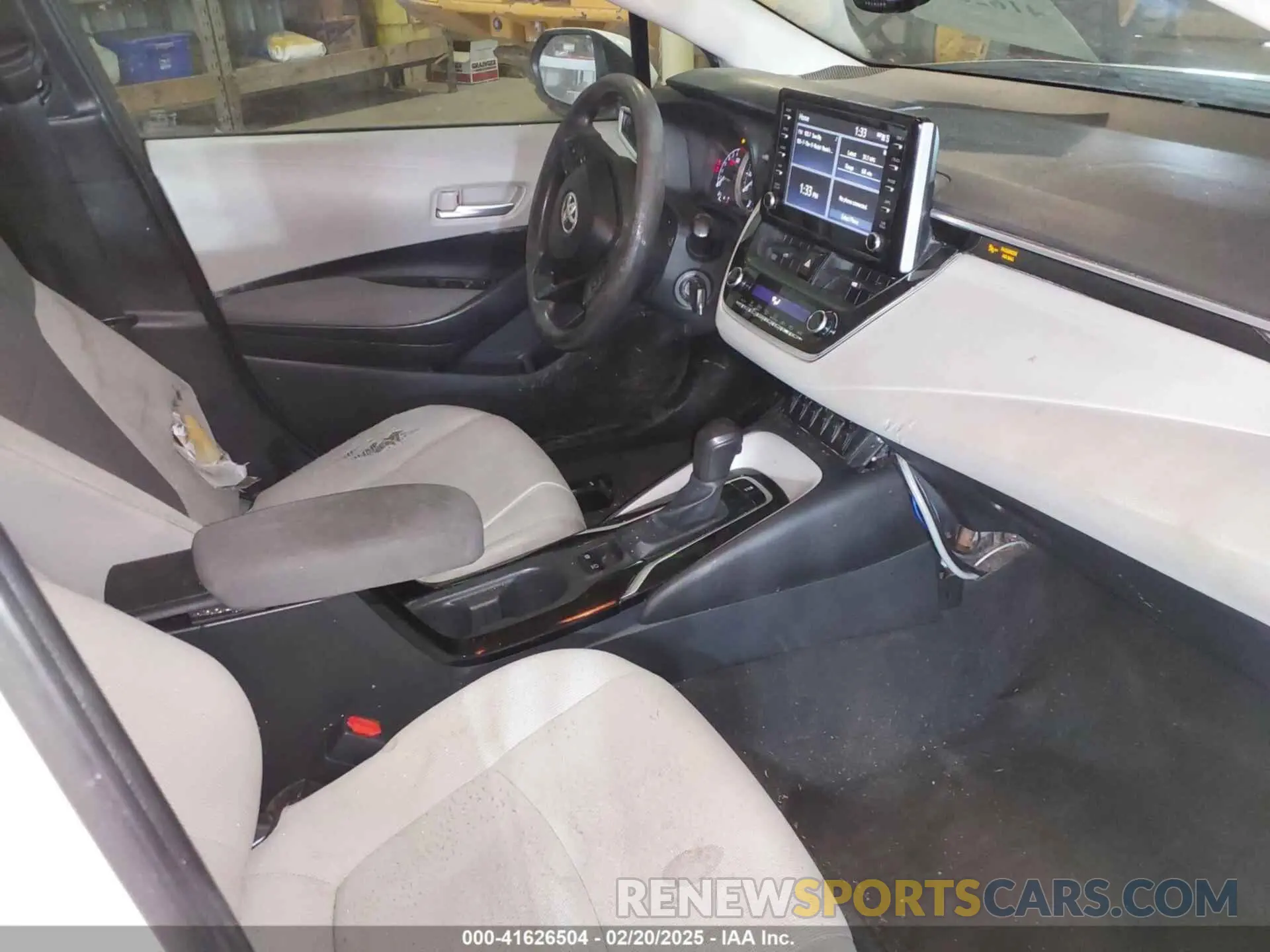 5 fotografías del automóvil dañado 5YFEPRAE0LP029671 TOYOTA COROLLA 2020