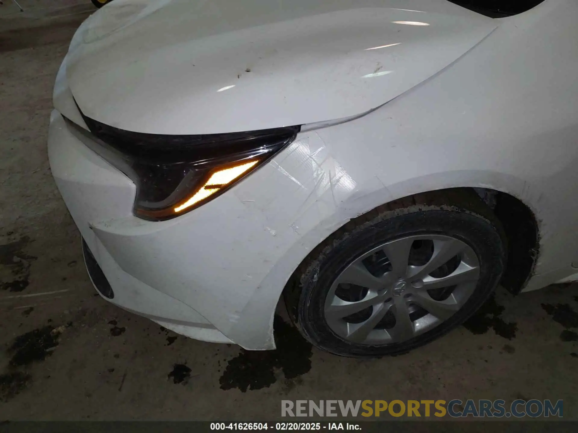 6 fotografías del automóvil dañado 5YFEPRAE0LP029671 TOYOTA COROLLA 2020