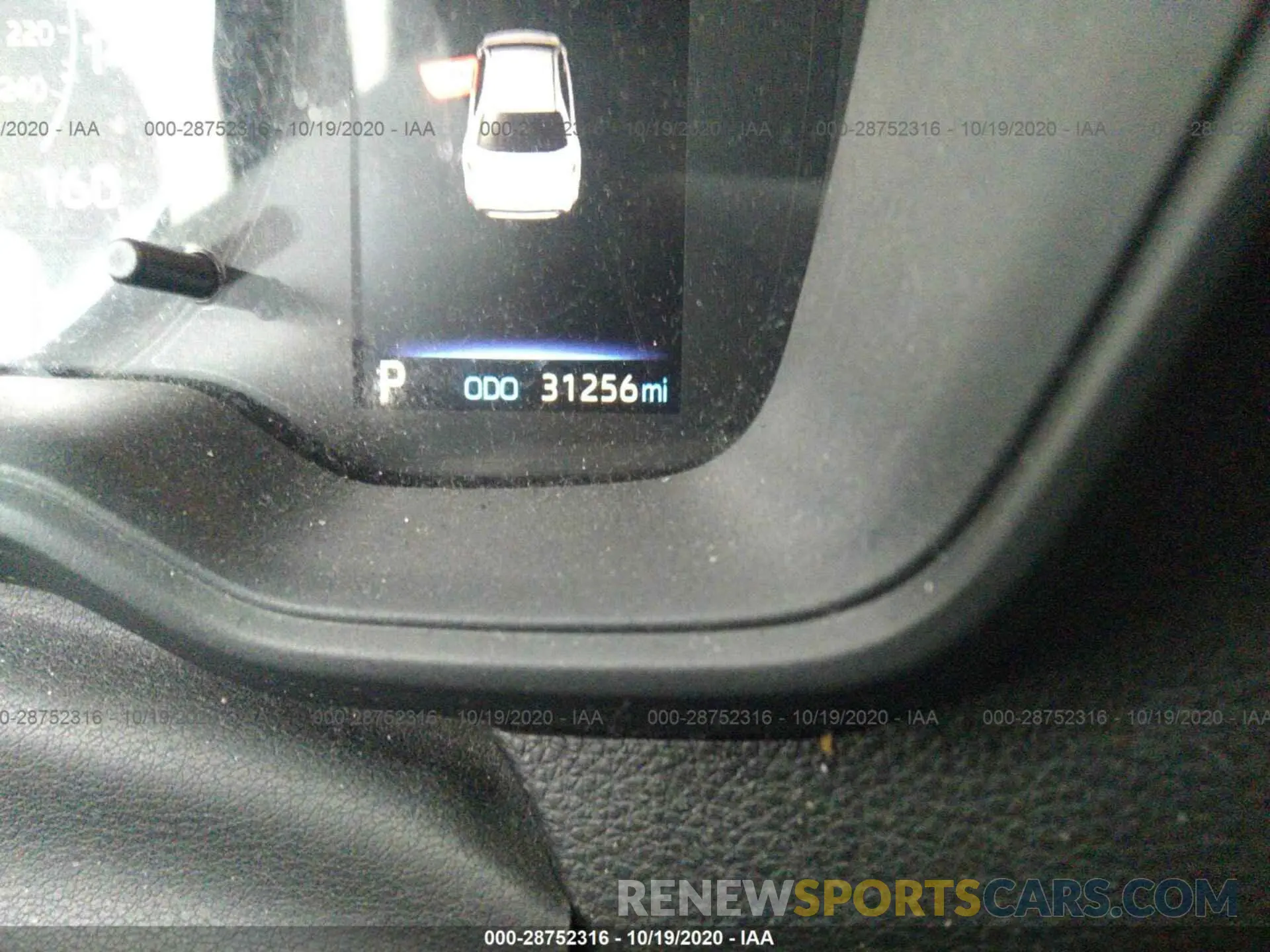 7 fotografías del automóvil dañado 5YFEPRAE0LP030965 TOYOTA COROLLA 2020