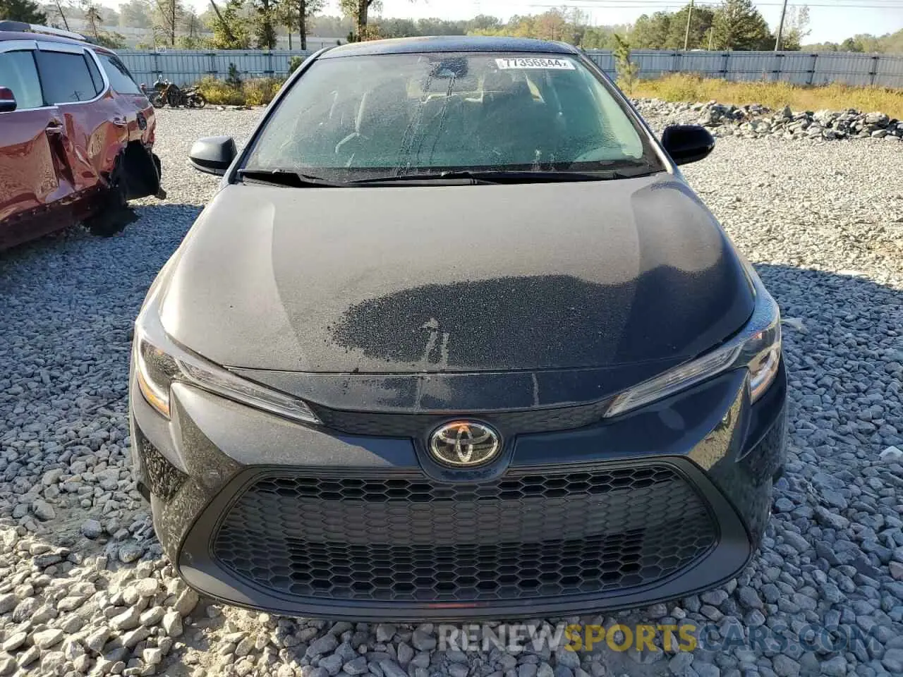 5 fotografías del automóvil dañado 5YFEPRAE0LP034787 TOYOTA COROLLA 2020