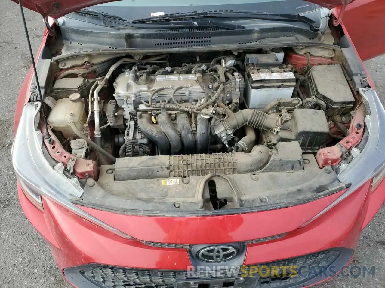 11 fotografías del automóvil dañado 5YFEPRAE0LP037852 TOYOTA COROLLA 2020