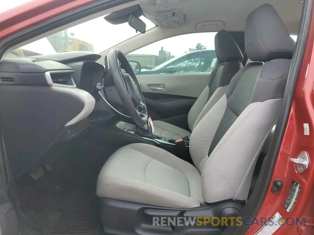 7 fotografías del automóvil dañado 5YFEPRAE0LP037852 TOYOTA COROLLA 2020