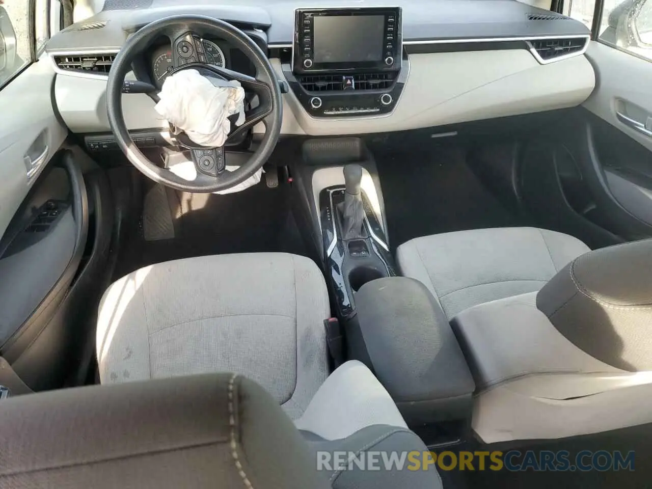 8 fotografías del automóvil dañado 5YFEPRAE0LP041318 TOYOTA COROLLA 2020