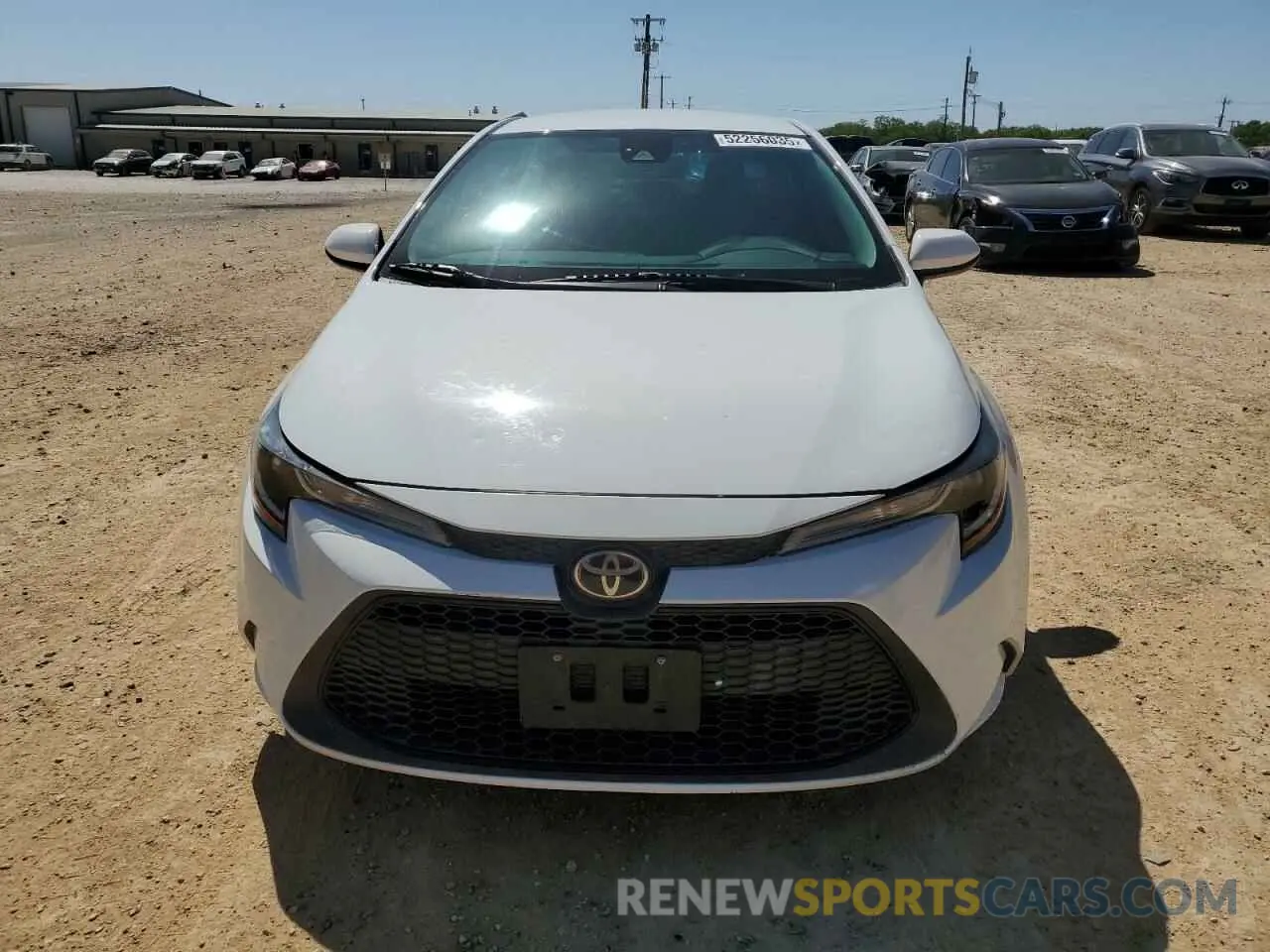 5 fotografías del automóvil dañado 5YFEPRAE0LP043604 TOYOTA COROLLA 2020