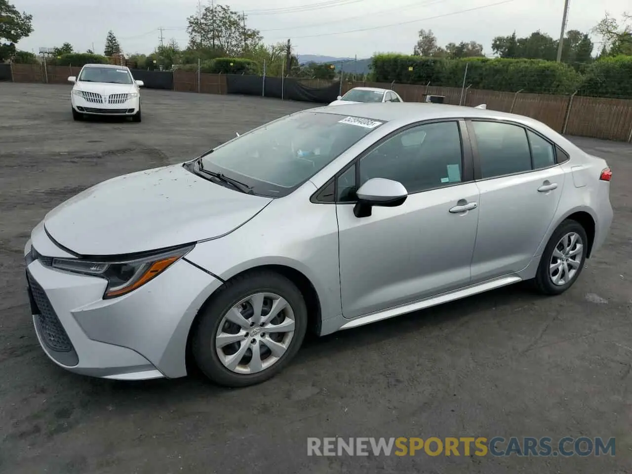 1 fotografías del automóvil dañado 5YFEPRAE0LP045479 TOYOTA COROLLA 2020