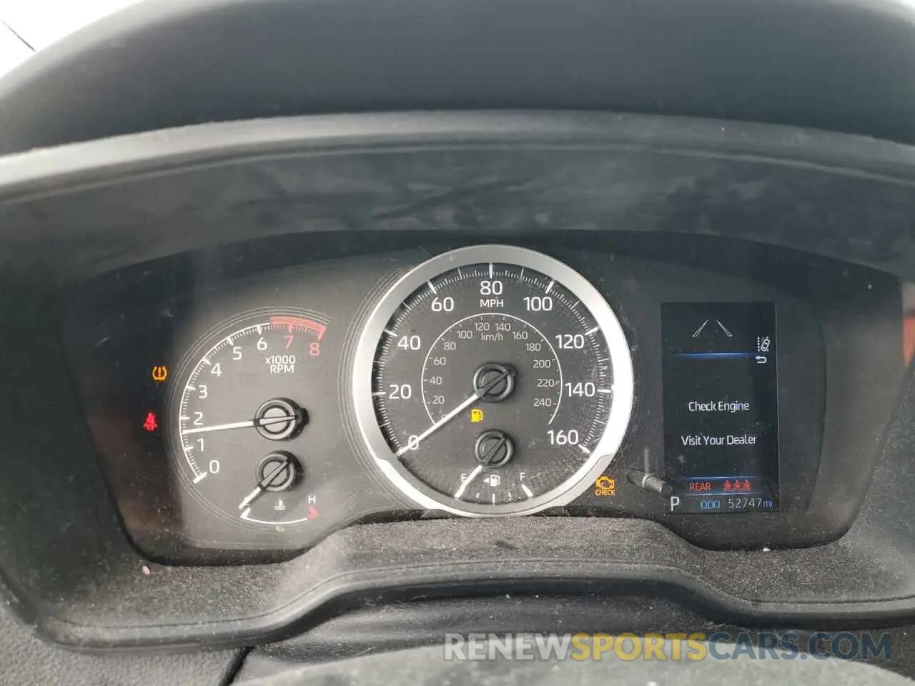 9 fotografías del automóvil dañado 5YFEPRAE0LP045479 TOYOTA COROLLA 2020