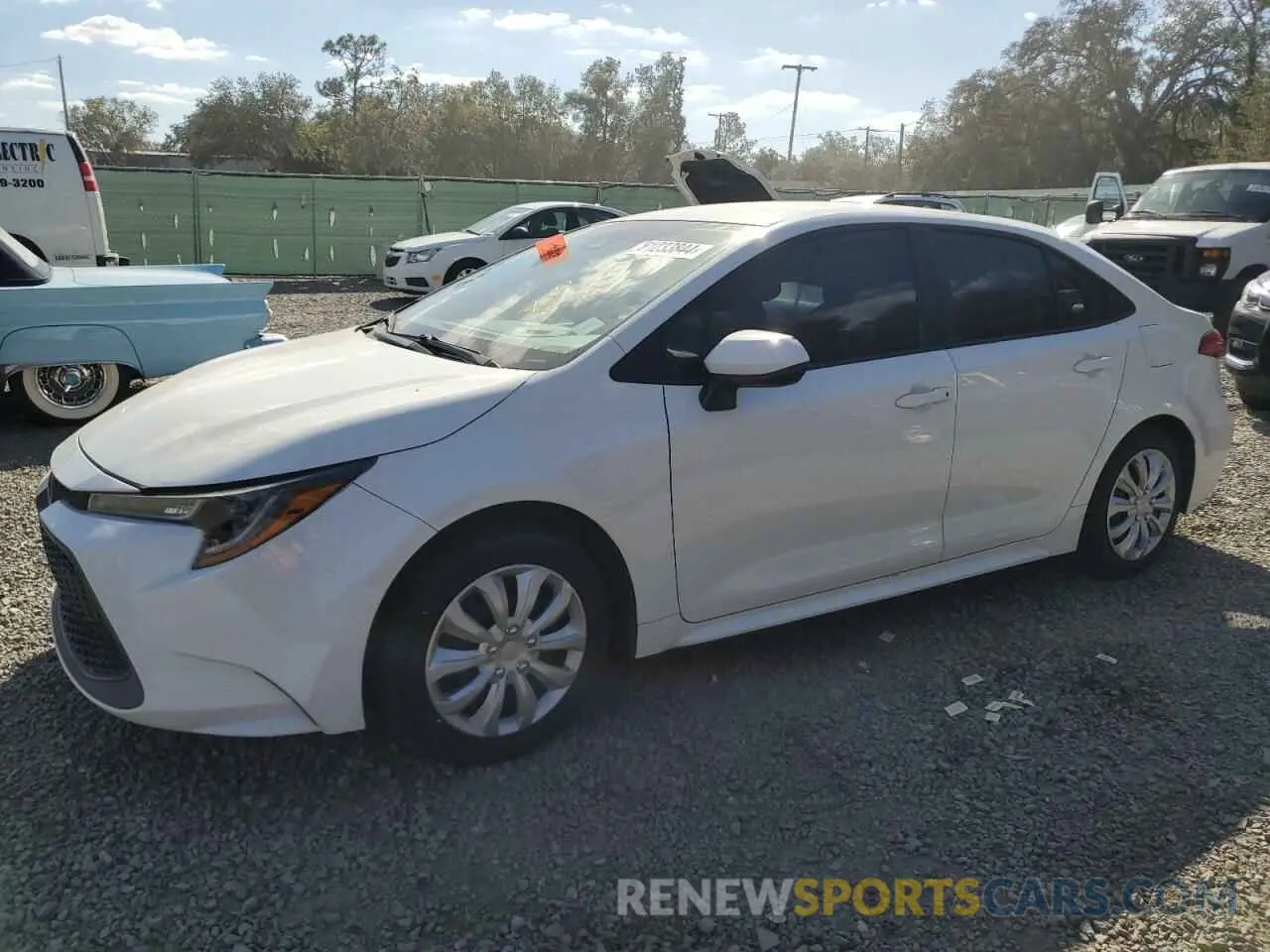 1 fotografías del automóvil dañado 5YFEPRAE0LP046163 TOYOTA COROLLA 2020