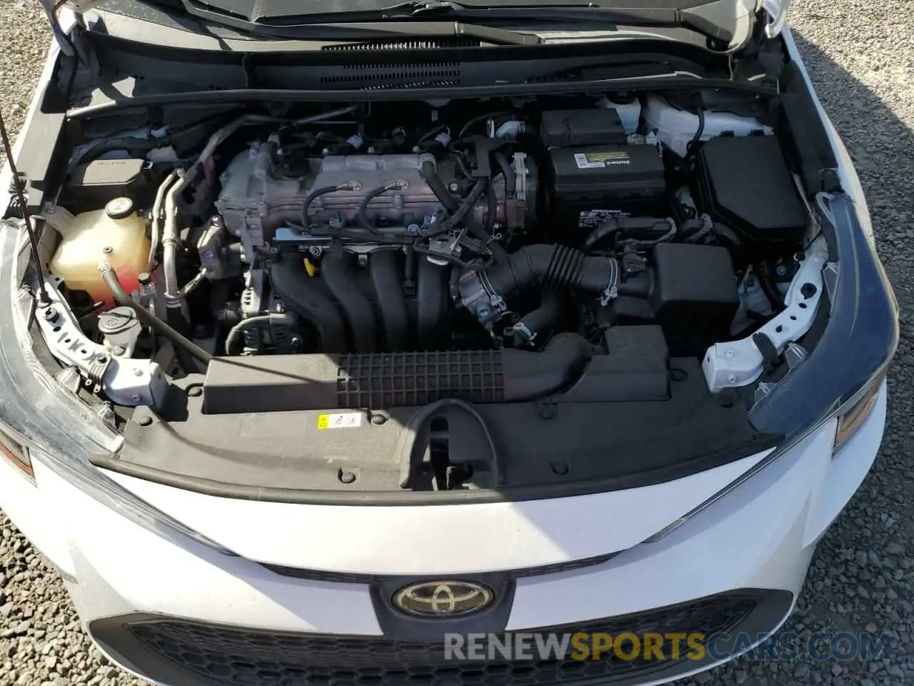 11 fotografías del automóvil dañado 5YFEPRAE0LP046163 TOYOTA COROLLA 2020
