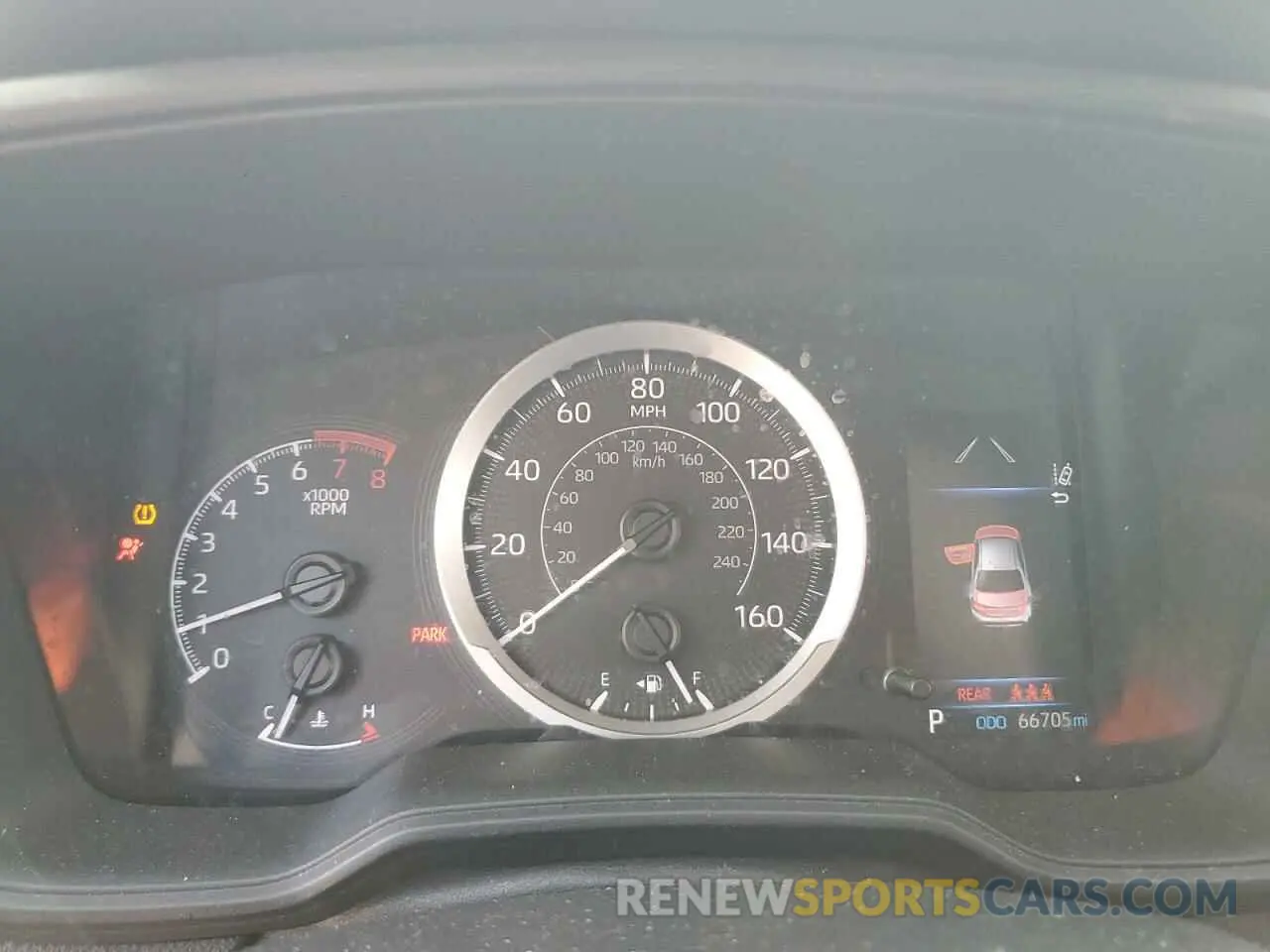 9 fotografías del automóvil dañado 5YFEPRAE0LP046163 TOYOTA COROLLA 2020