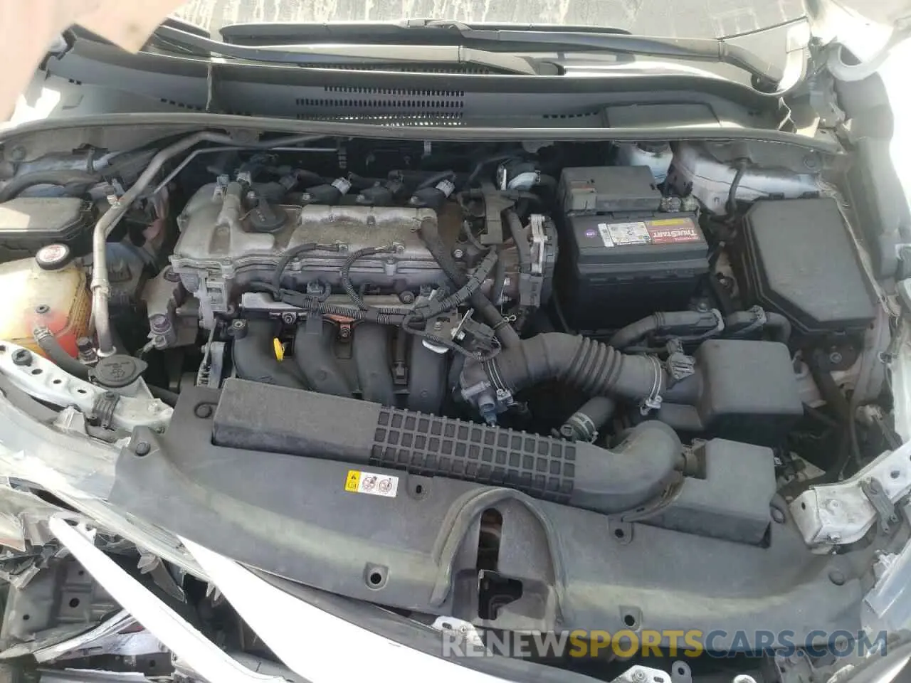 12 fotografías del automóvil dañado 5YFEPRAE0LP052173 TOYOTA COROLLA 2020