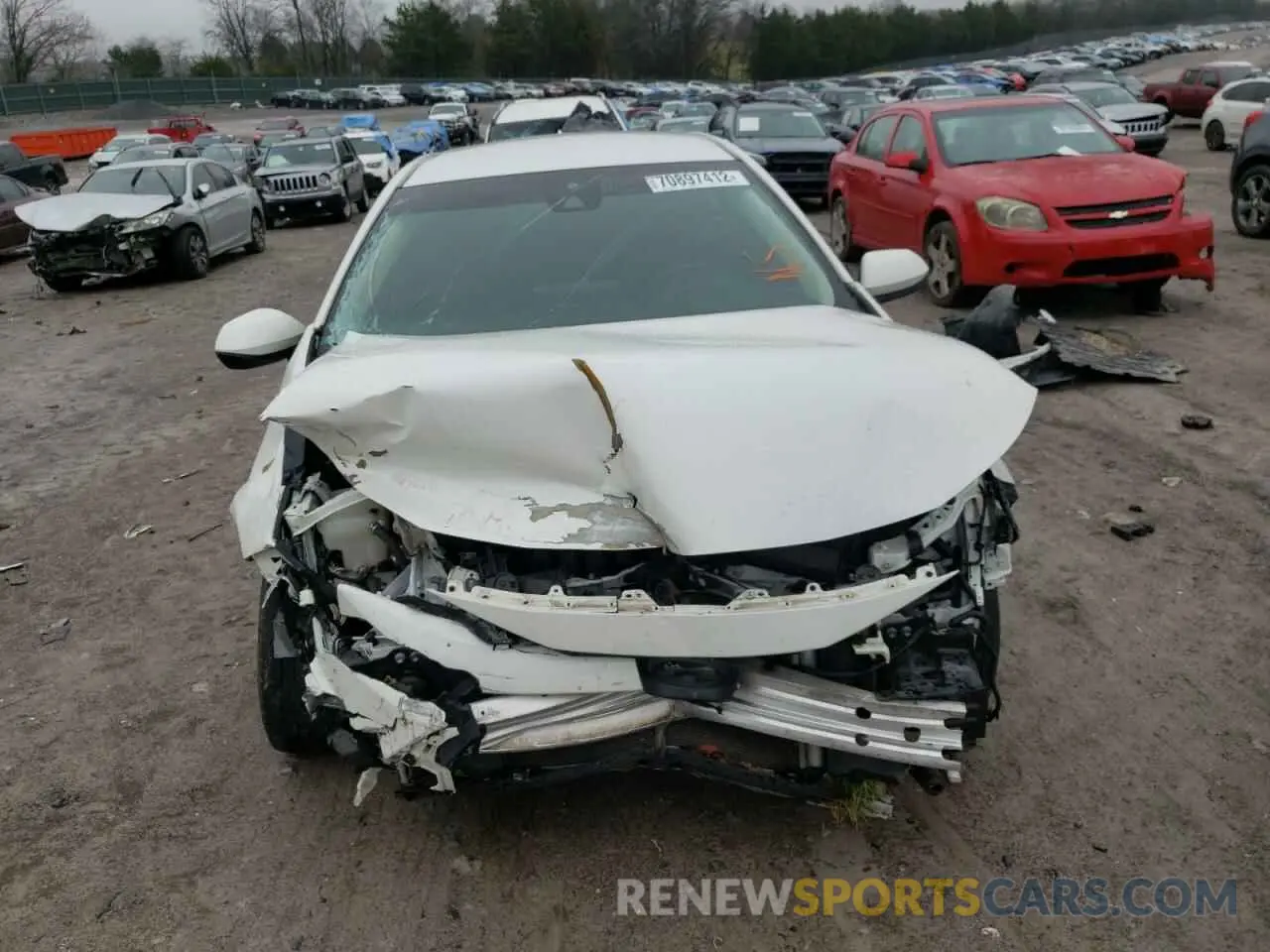 5 fotografías del automóvil dañado 5YFEPRAE0LP059091 TOYOTA COROLLA 2020