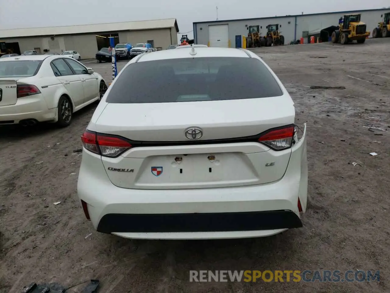 6 fotografías del automóvil dañado 5YFEPRAE0LP059091 TOYOTA COROLLA 2020