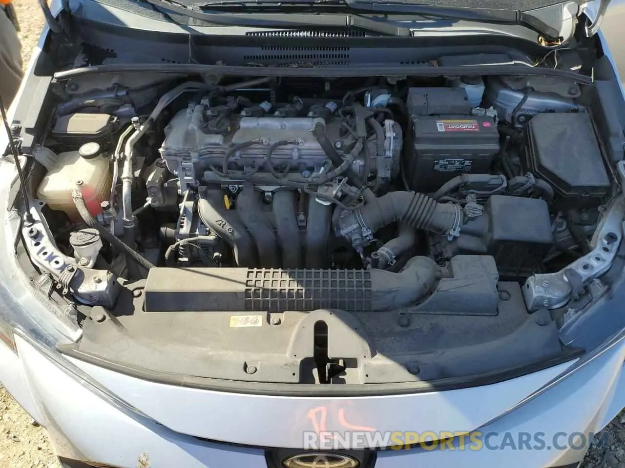11 fotografías del automóvil dañado 5YFEPRAE0LP062198 TOYOTA COROLLA 2020