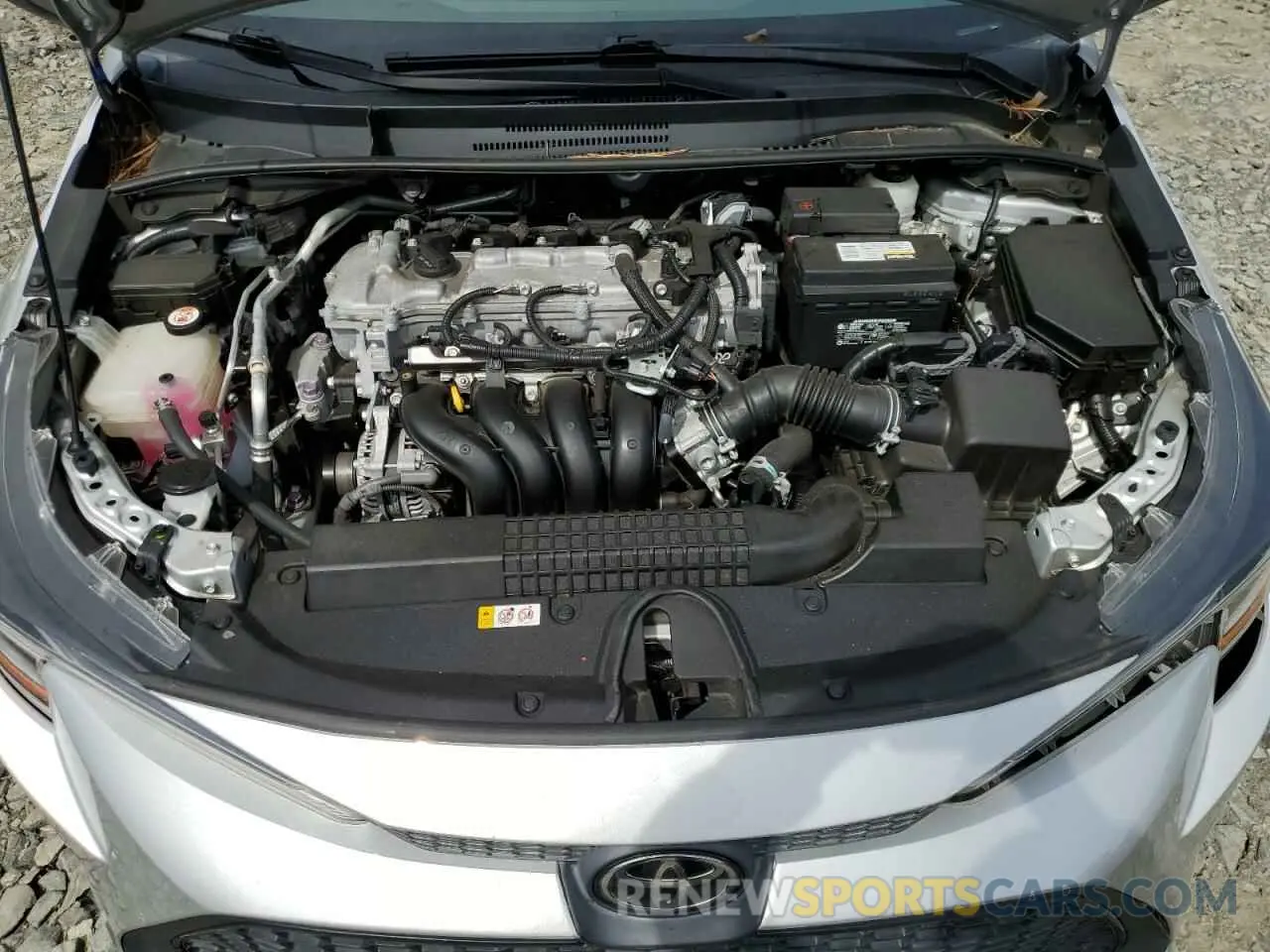 11 fotografías del automóvil dañado 5YFEPRAE0LP064923 TOYOTA COROLLA 2020