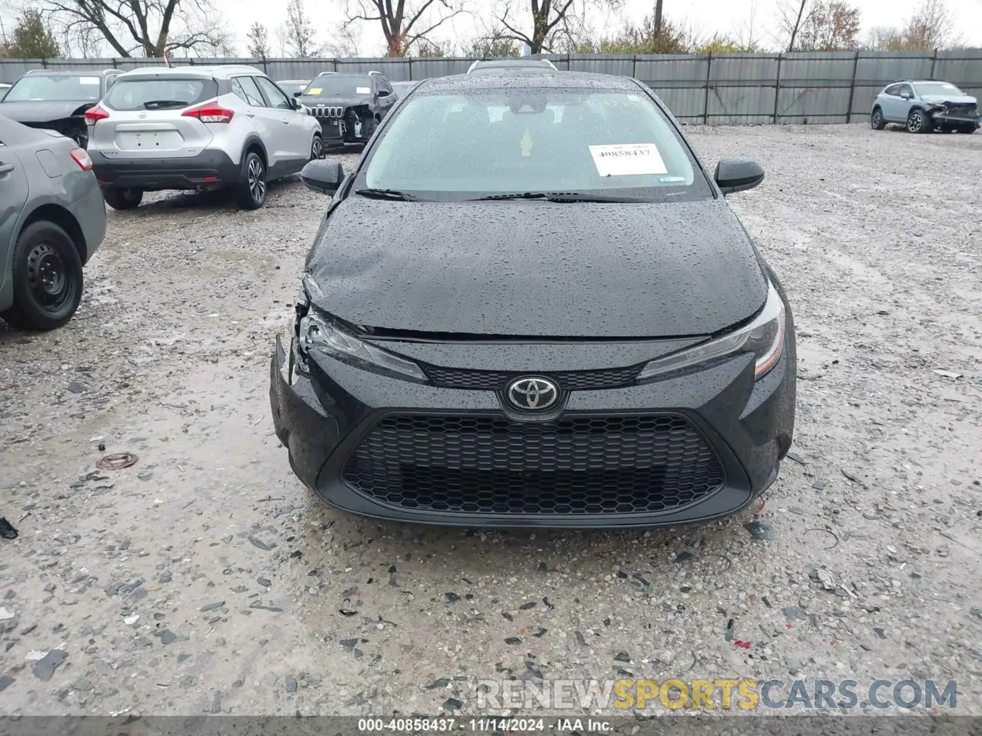 12 fotografías del automóvil dañado 5YFEPRAE0LP077137 TOYOTA COROLLA 2020