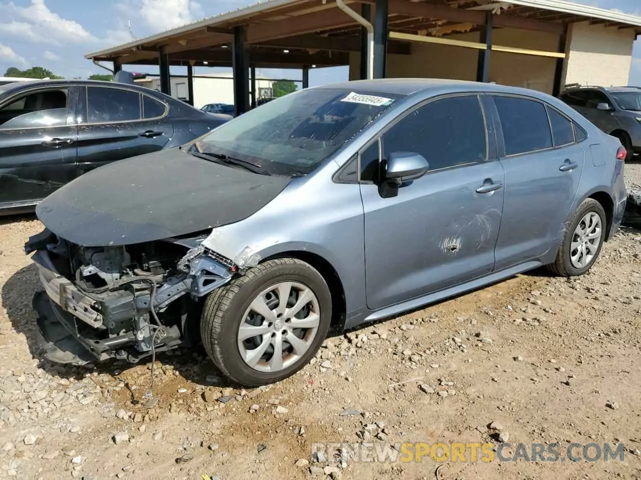 1 fotografías del automóvil dañado 5YFEPRAE0LP086162 TOYOTA COROLLA 2020