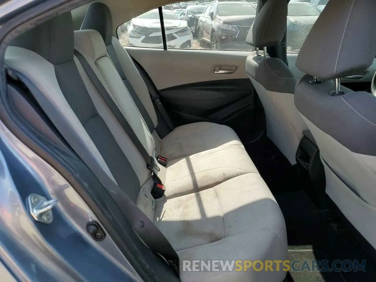 10 fotografías del automóvil dañado 5YFEPRAE0LP086162 TOYOTA COROLLA 2020