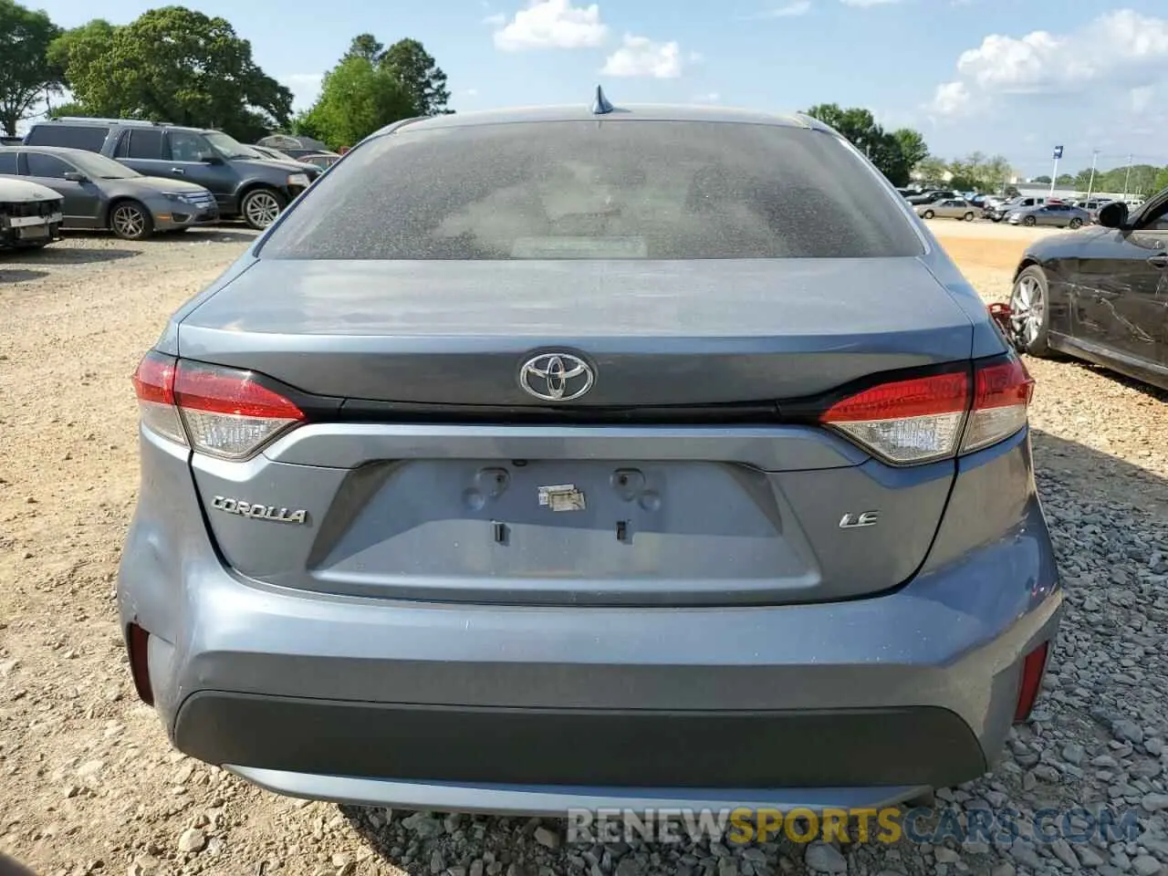 6 fotografías del automóvil dañado 5YFEPRAE0LP086162 TOYOTA COROLLA 2020