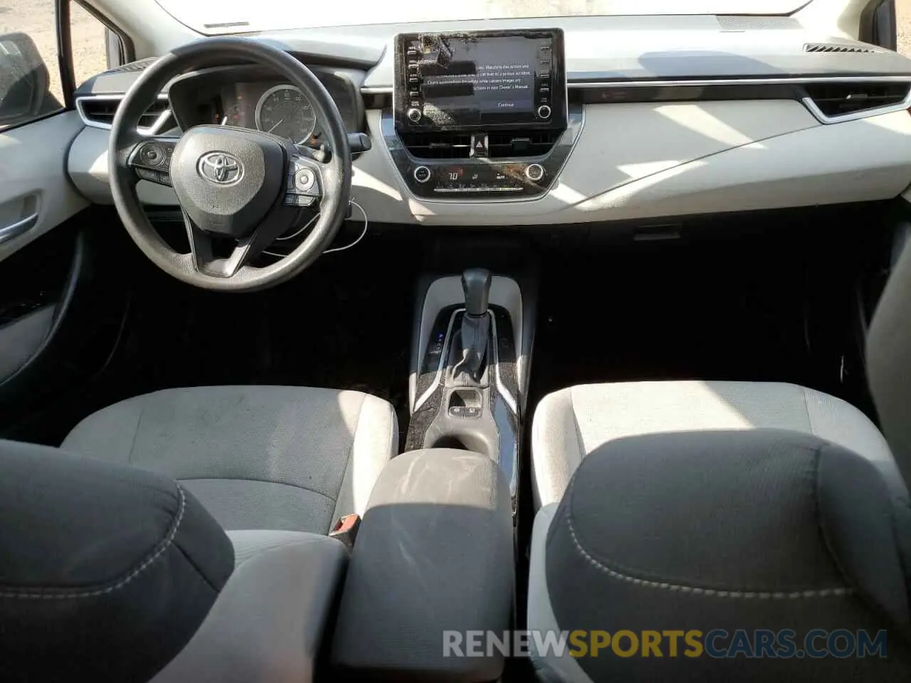 8 fotografías del automóvil dañado 5YFEPRAE0LP086162 TOYOTA COROLLA 2020