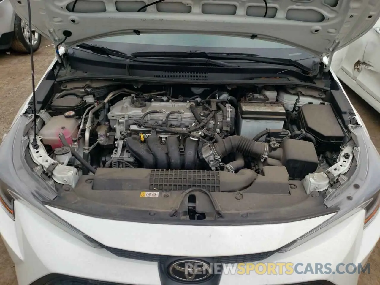 7 fotografías del automóvil dañado 5YFEPRAE0LP087814 TOYOTA COROLLA 2020