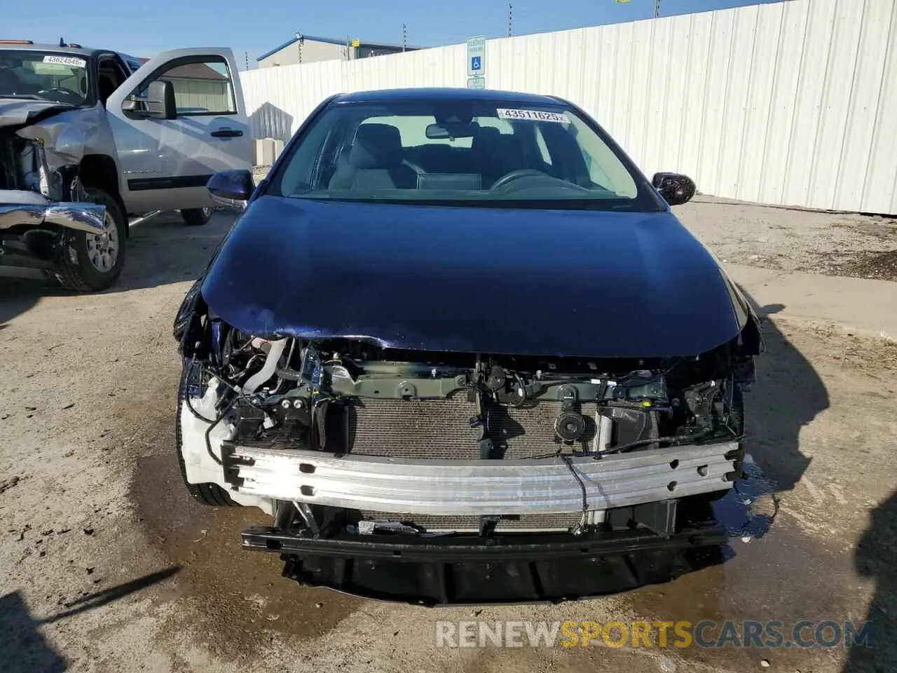 5 fotografías del automóvil dañado 5YFEPRAE0LP091801 TOYOTA COROLLA 2020