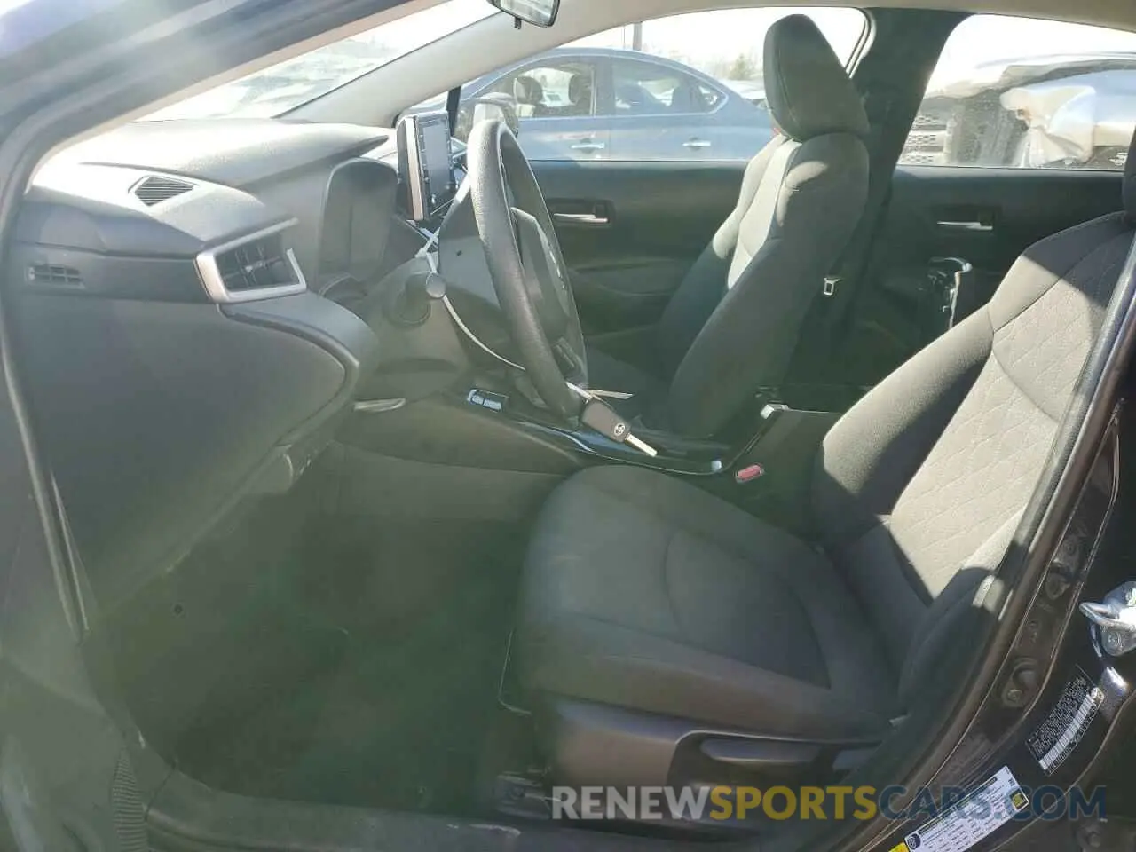 7 fotografías del automóvil dañado 5YFEPRAE0LP091801 TOYOTA COROLLA 2020
