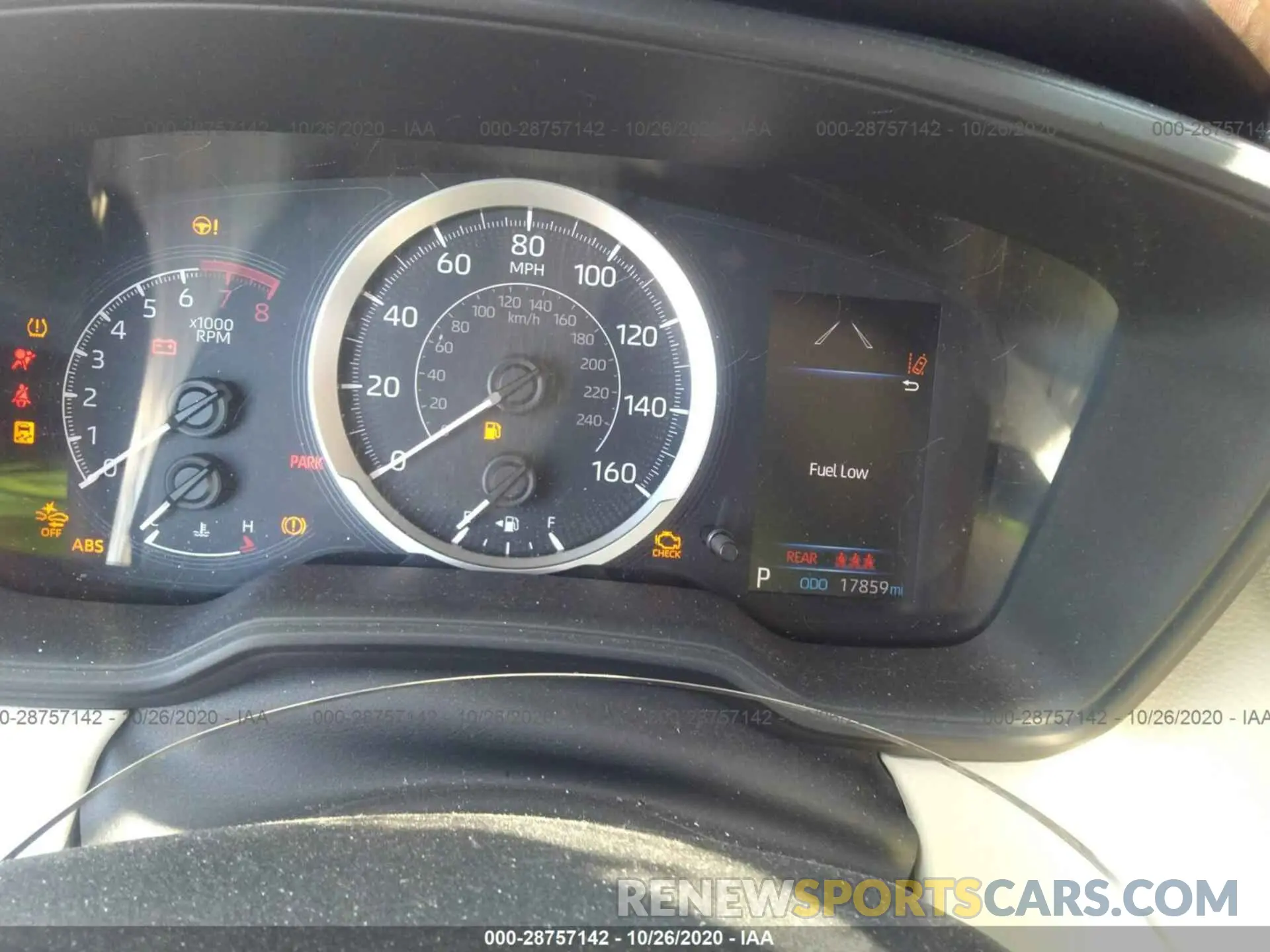 7 fotografías del automóvil dañado 5YFEPRAE0LP099221 TOYOTA COROLLA 2020