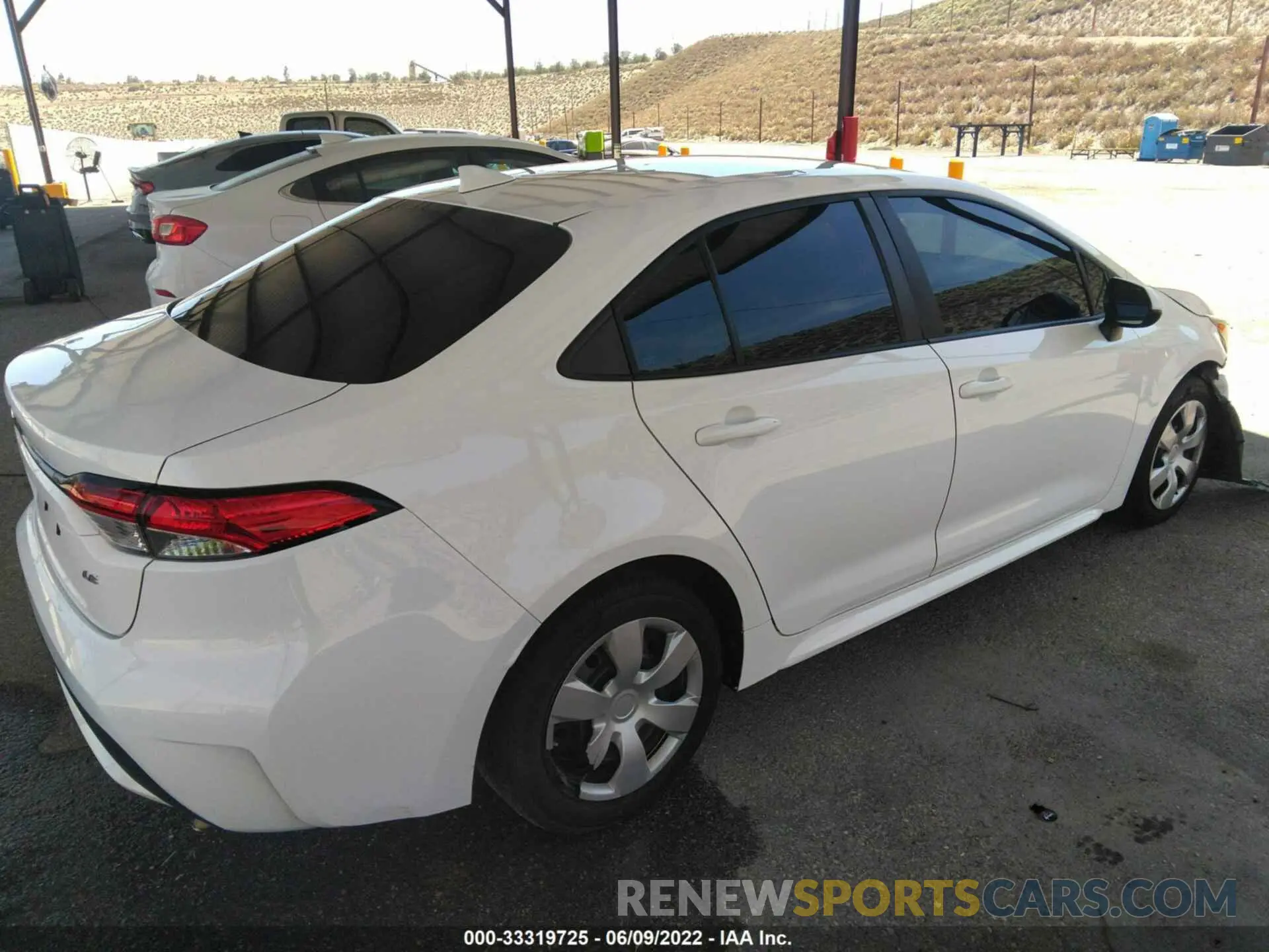 4 fotografías del automóvil dañado 5YFEPRAE0LP108869 TOYOTA COROLLA 2020