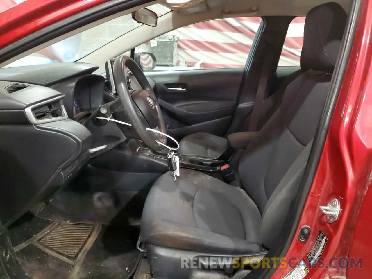 7 fotografías del automóvil dañado 5YFEPRAE0LP110668 TOYOTA COROLLA 2020