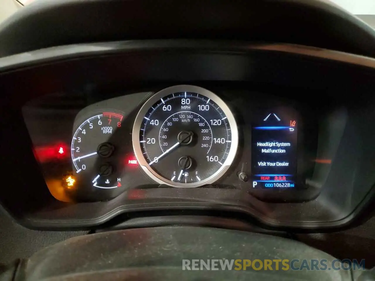 9 fotografías del automóvil dañado 5YFEPRAE0LP110668 TOYOTA COROLLA 2020