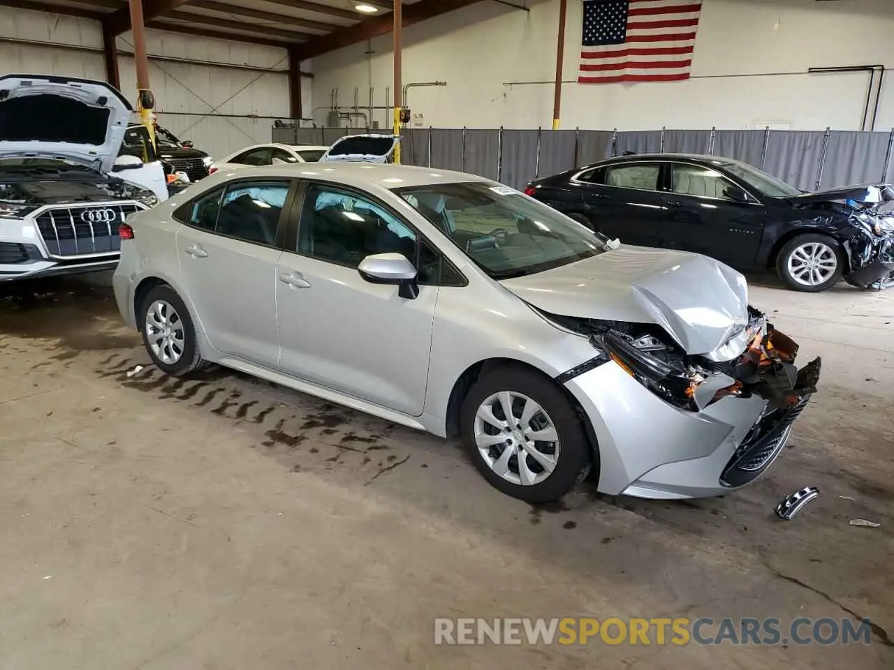 4 fotografías del automóvil dañado 5YFEPRAE0LP132721 TOYOTA COROLLA 2020