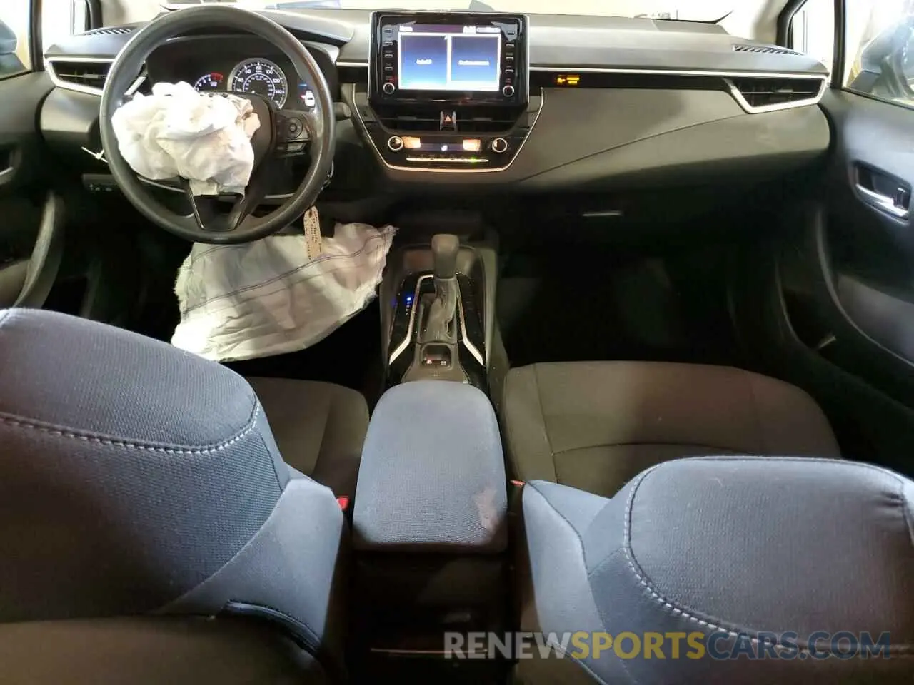8 fotografías del automóvil dañado 5YFEPRAE0LP132721 TOYOTA COROLLA 2020
