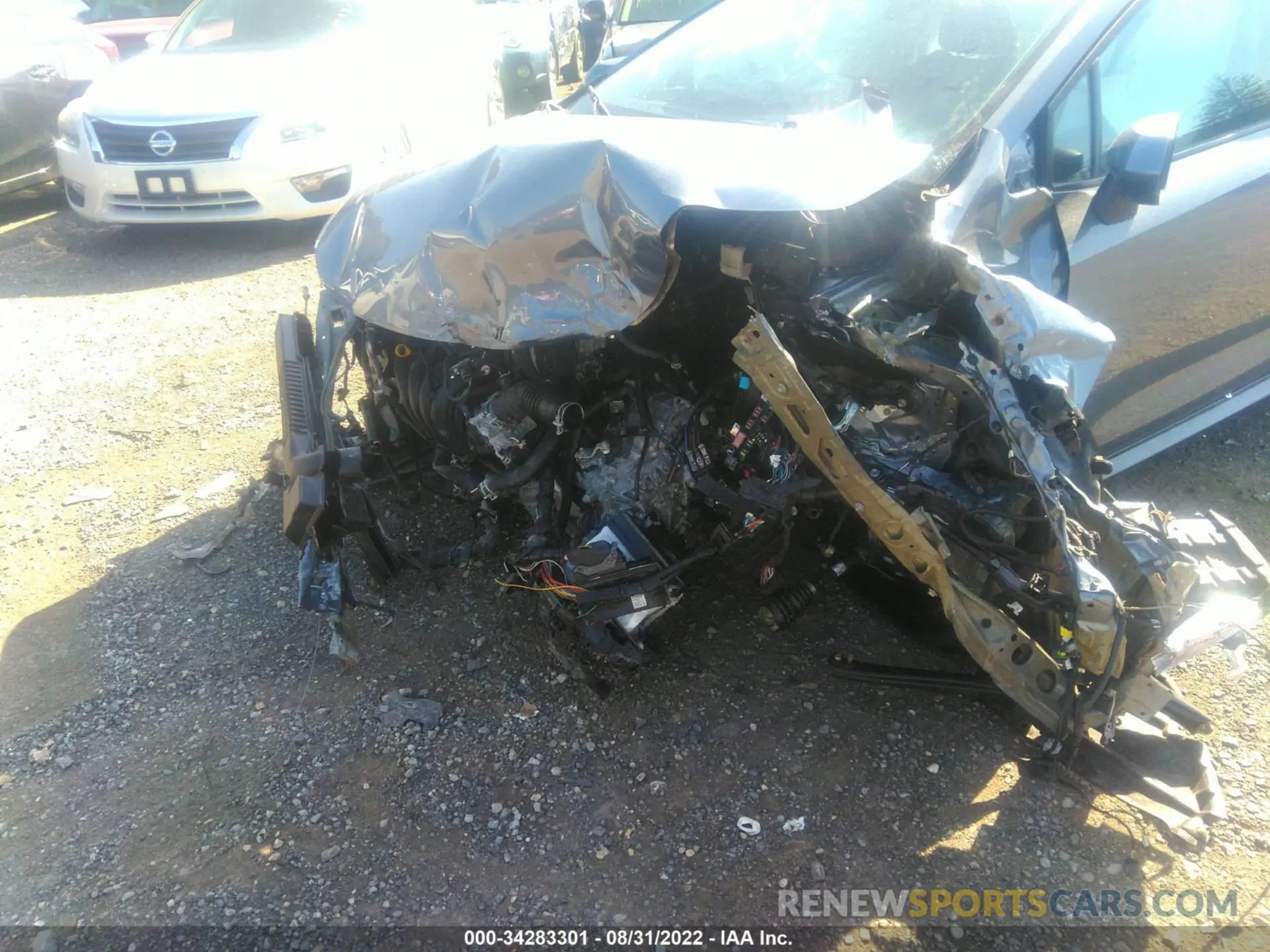 6 fotografías del automóvil dañado 5YFEPRAE0LP133335 TOYOTA COROLLA 2020