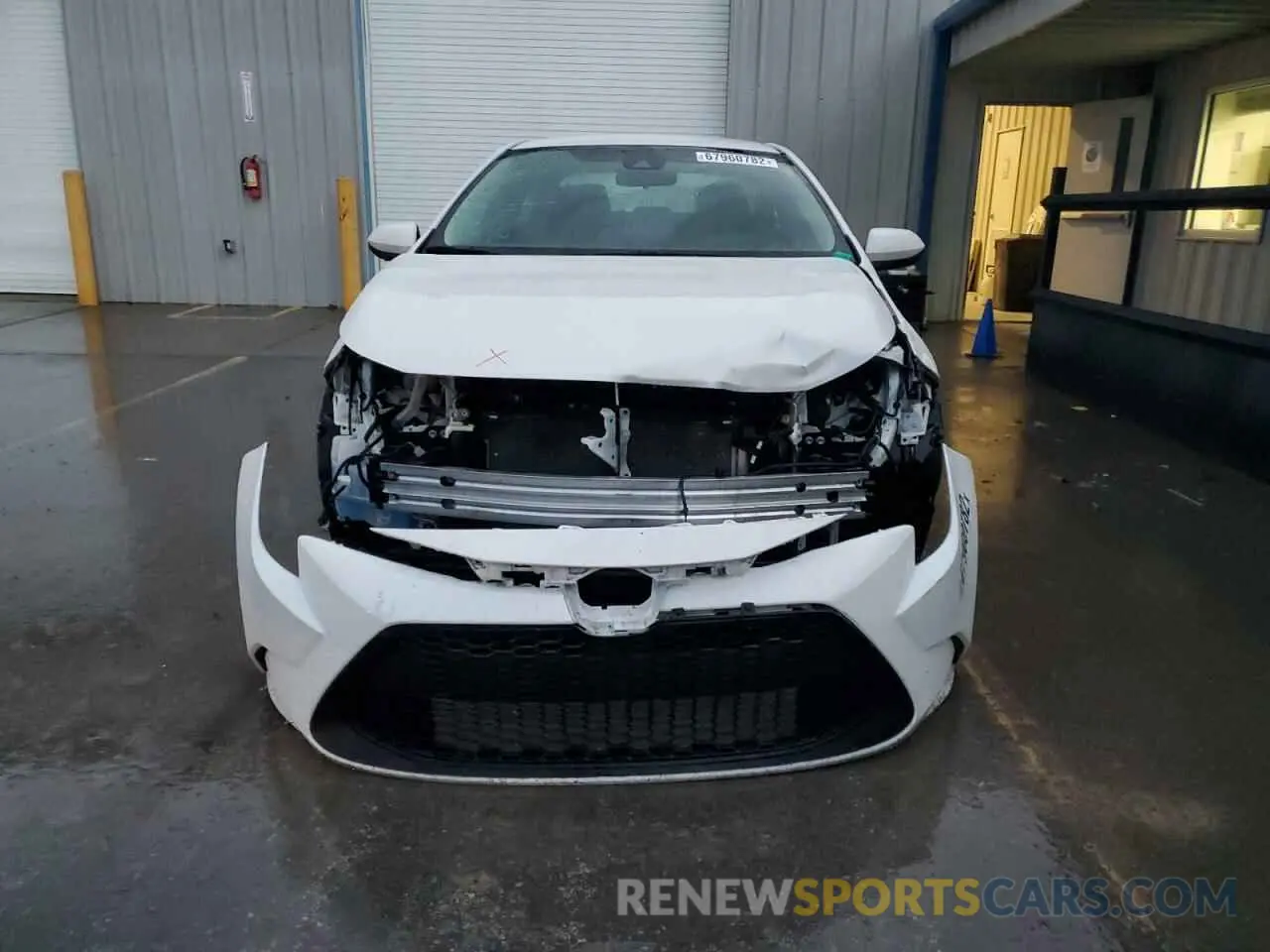 5 fotografías del automóvil dañado 5YFEPRAE0LP134176 TOYOTA COROLLA 2020