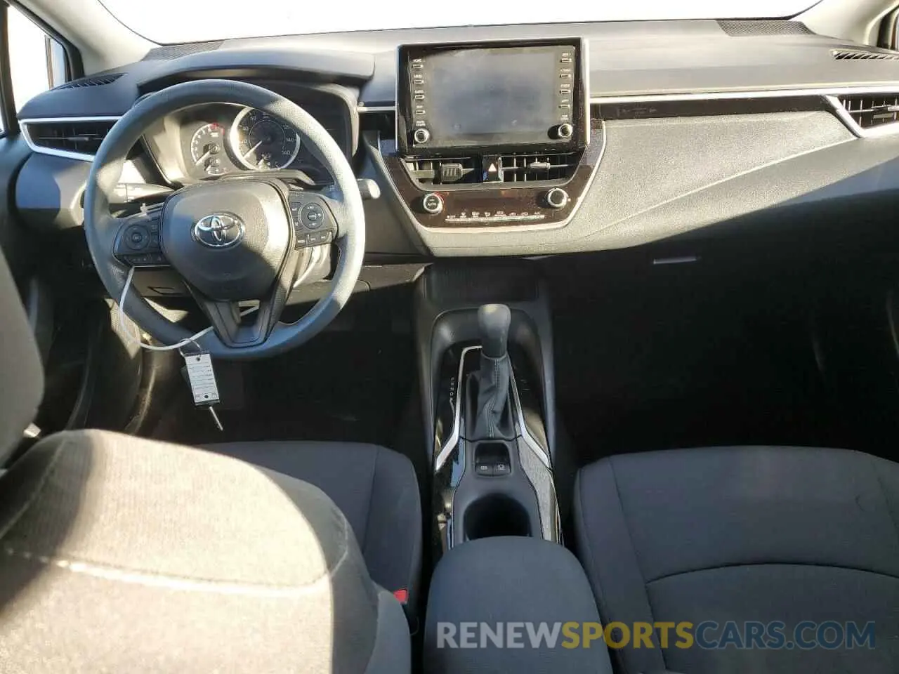 8 fotografías del automóvil dañado 5YFEPRAE0LP134176 TOYOTA COROLLA 2020