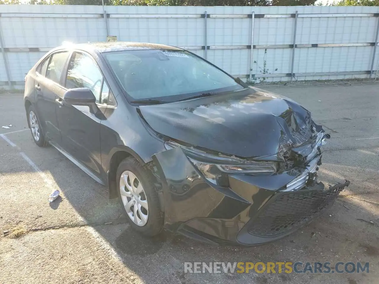 1 fotografías del automóvil dañado 5YFEPRAE1LP006884 TOYOTA COROLLA 2020