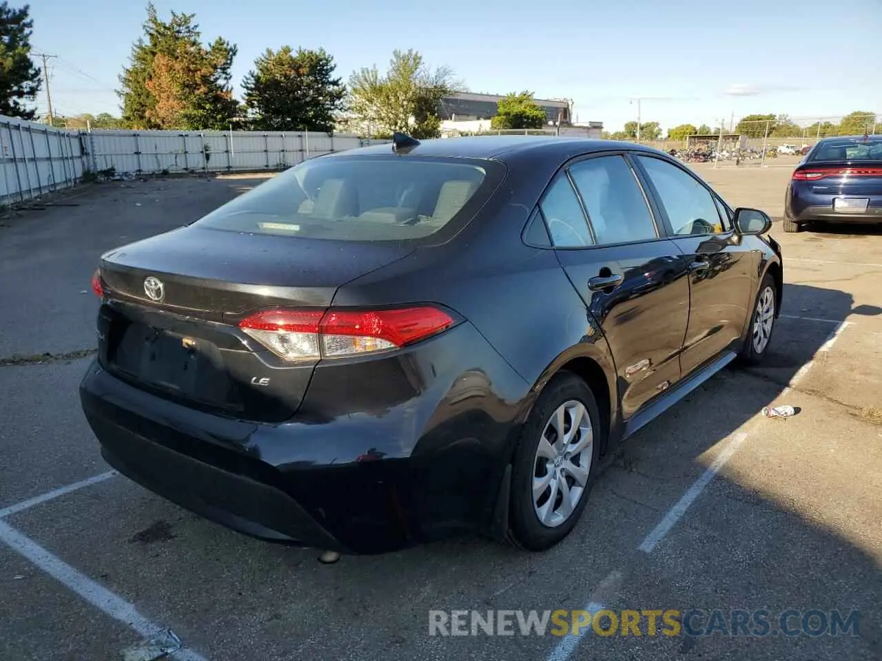 4 fotografías del automóvil dañado 5YFEPRAE1LP006884 TOYOTA COROLLA 2020