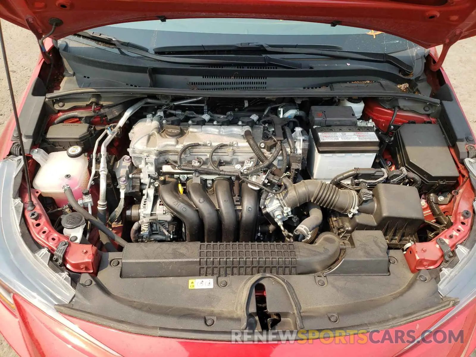 7 fotografías del automóvil dañado 5YFEPRAE1LP008862 TOYOTA COROLLA 2020