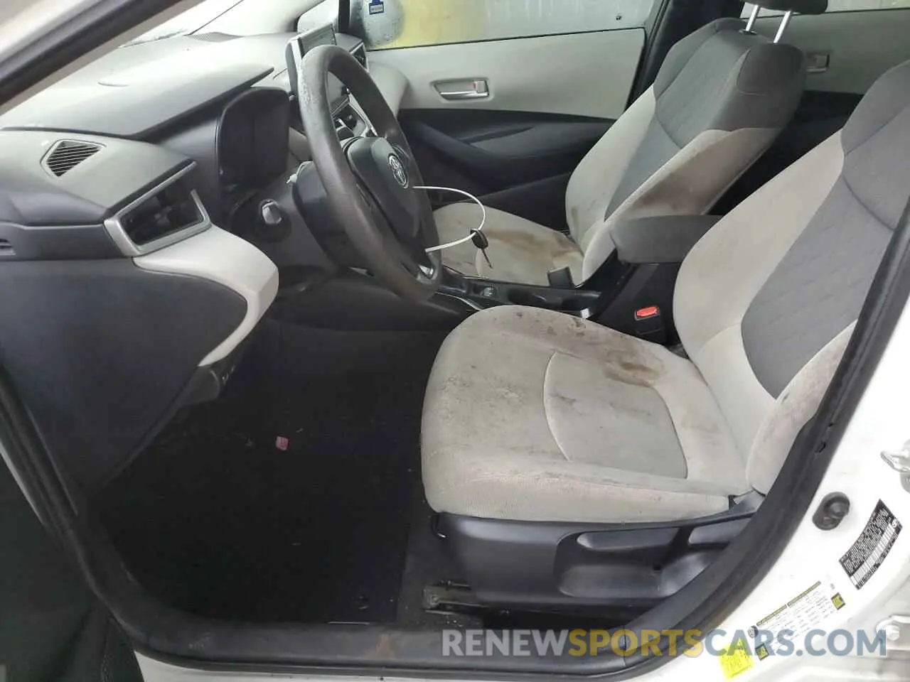 7 fotografías del automóvil dañado 5YFEPRAE1LP009770 TOYOTA COROLLA 2020