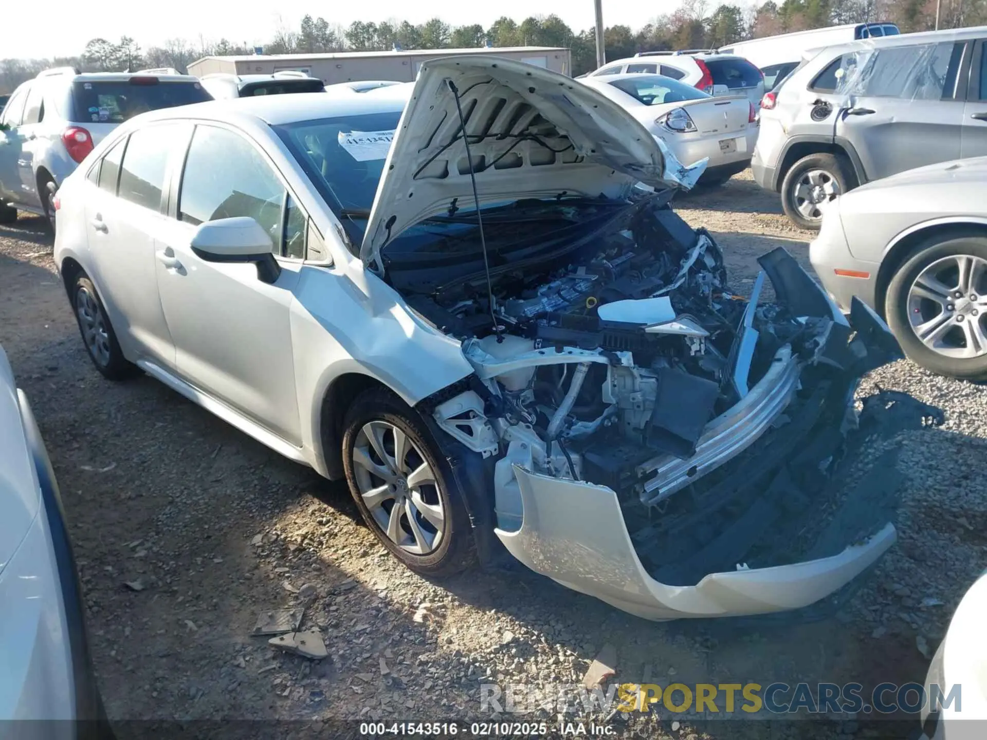 1 fotografías del automóvil dañado 5YFEPRAE1LP016413 TOYOTA COROLLA 2020