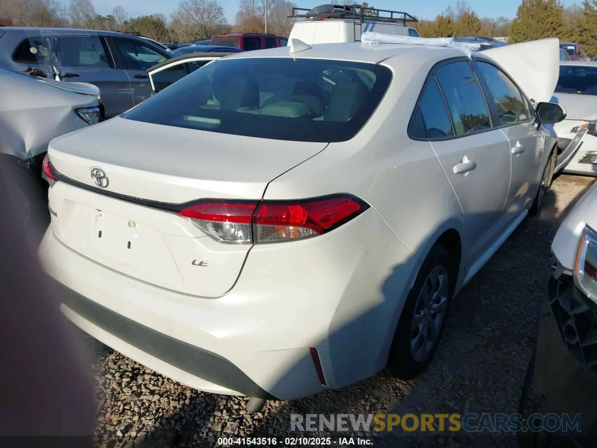 4 fotografías del automóvil dañado 5YFEPRAE1LP016413 TOYOTA COROLLA 2020